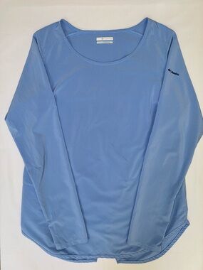 Columbia Women’s Lightweight Performance Top Blue Size M Hiking Athletic